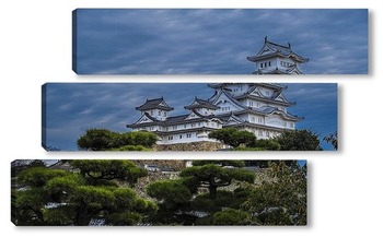 Модульная картина Himeji Castle