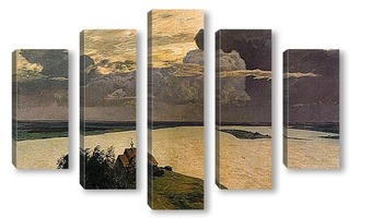 Модульная картина Над вечным покоем, 1894