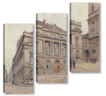 Модульная картина Старый университет Вены