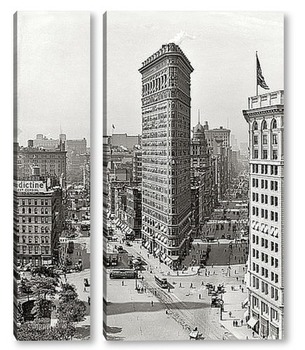  Южный Мидтаун. Небоскреб Flatiron Building. 1902 г.
