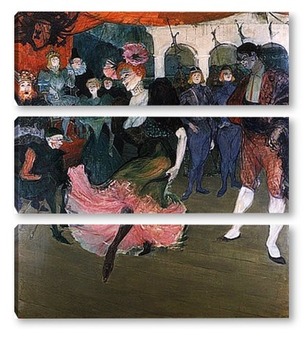 Модульная картина Toulouse-Lautrec-3