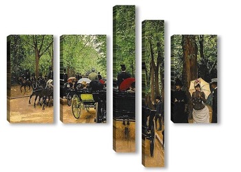  Коттедж велосипедистов в Булонском лесу