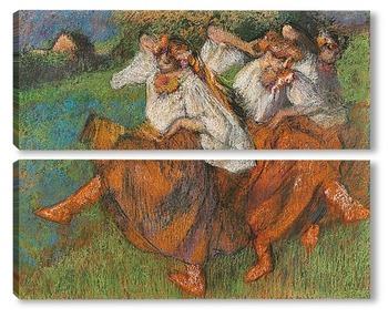 Модульная картина Русские танцовщицы, 1899
