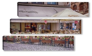 Модульная картина Кафе Праги