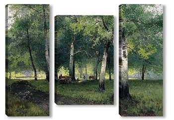  Ручей в лесу. 1906