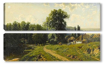  Отдых на озере 1874