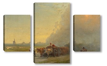  Закат на Искья 1857