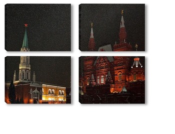  Огни ночногй Москвы