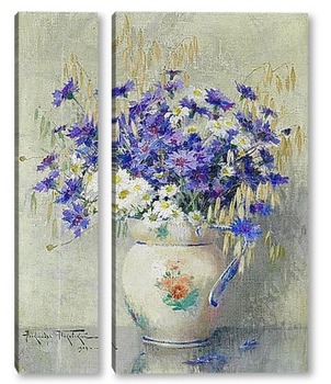  Натюрморт с цветами в вазе