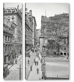 Вашингтон-стрит на севере от храма Place, 1906