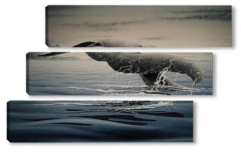 Модульная картина Whale001
