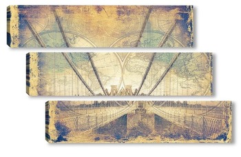 Модульная картина мост Бристоль
