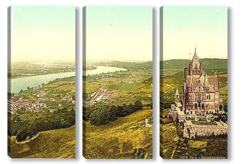  Замок и собор, Лимбург, Гессен-Нассау, Германия.1890-1900 гг