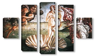 Модульная картина Botticelli-5