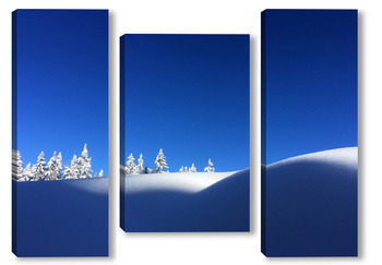 Модульная картина Снежна природа 6 / Snowy nature 6