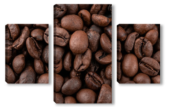 Модульная картина Freshly roasted coffee beans background