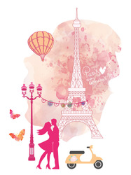    романтика Парижа